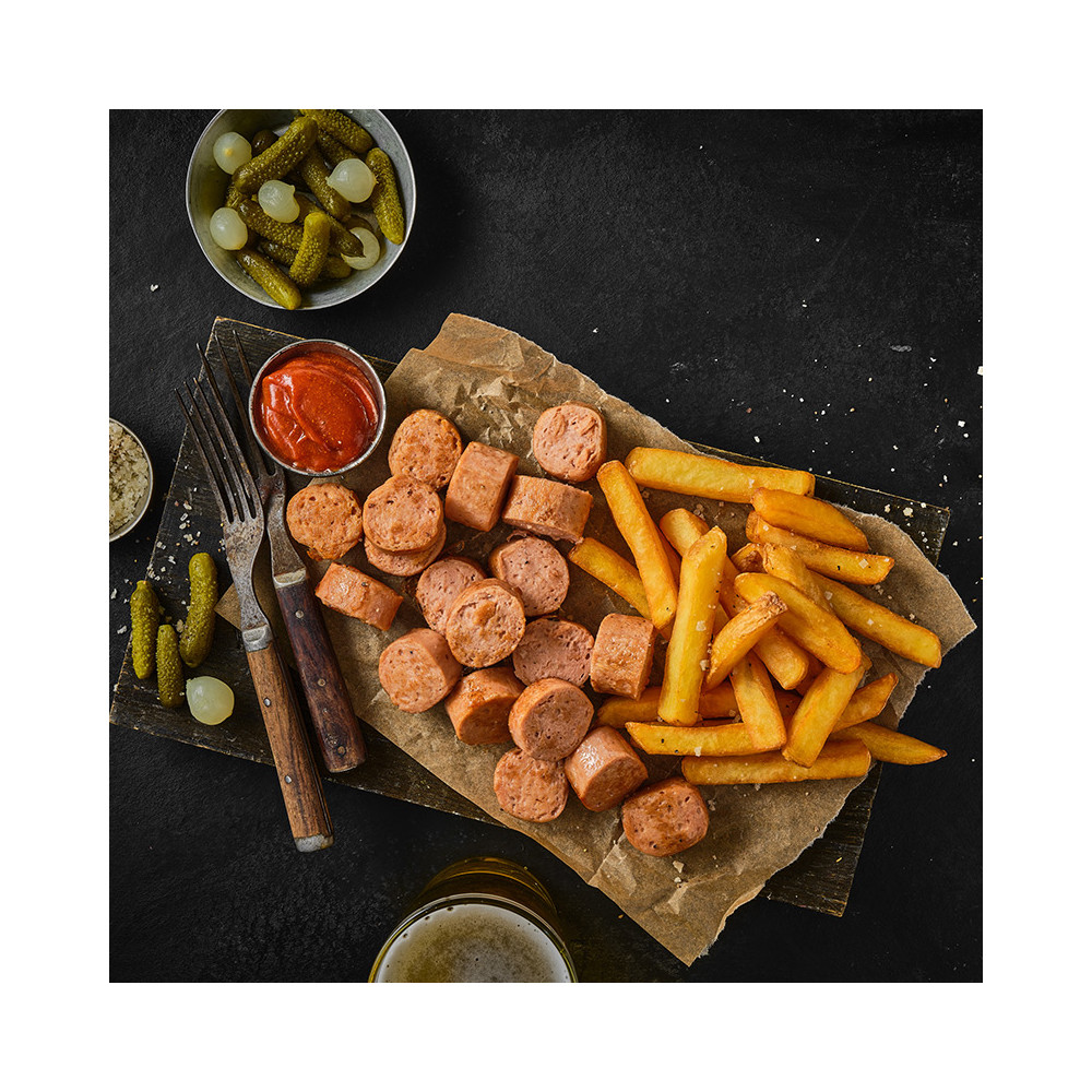 saucisses végétales